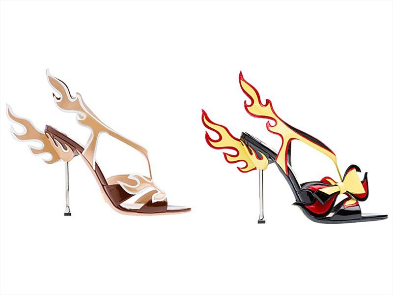 Prada y sus zapatos estilo Cadillac de los 50s