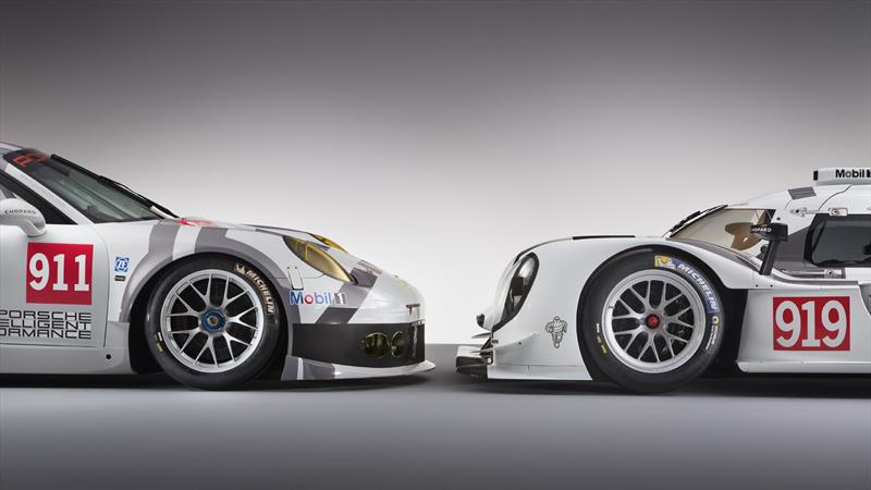 Porsche 919 Hybrid y 911 RSR