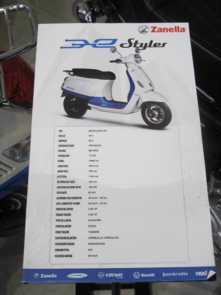 Zanella e-Styler, presentación