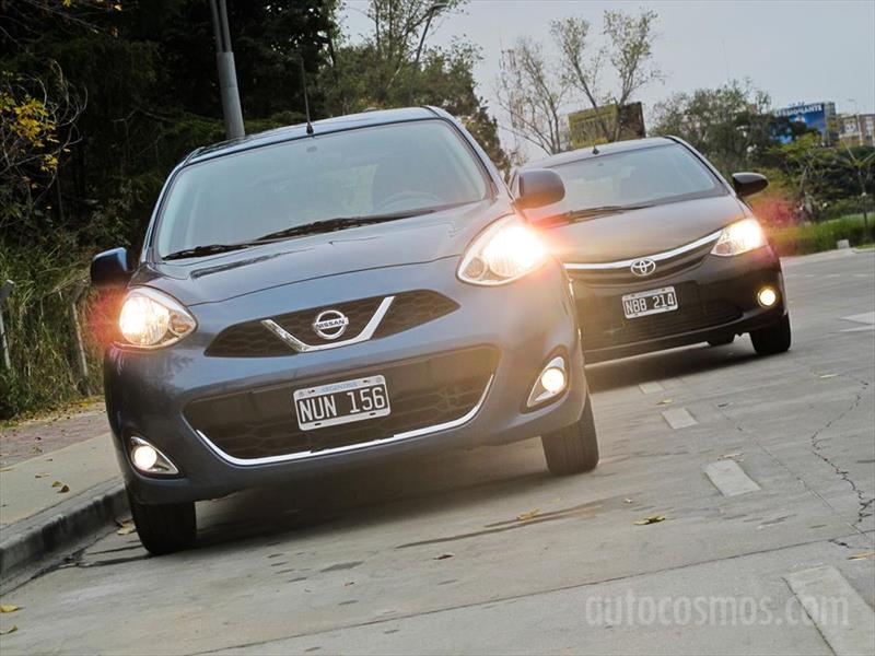 Nissan March vs. Toyota Etios
