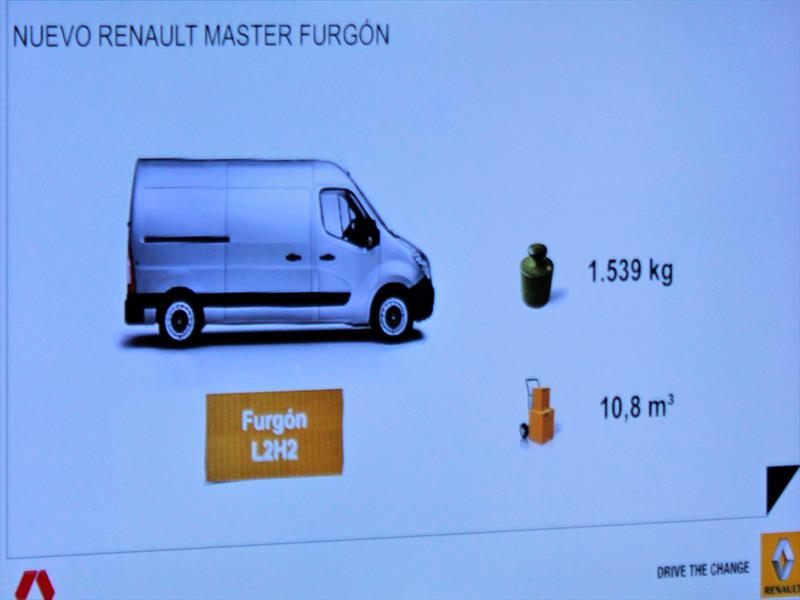 Nuevo Renault Master Lanzamiento en Chile
