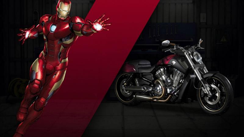 Harley Davidson y Marvel