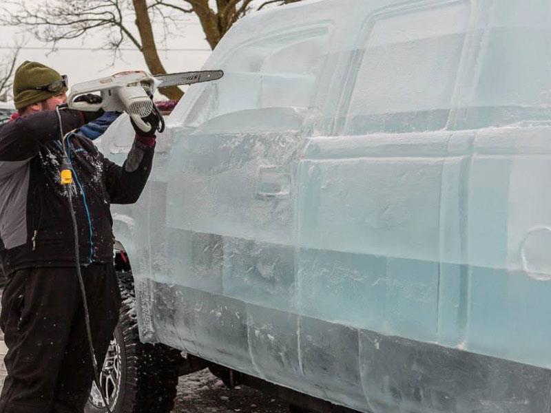 Canadian Tire Ice Truck