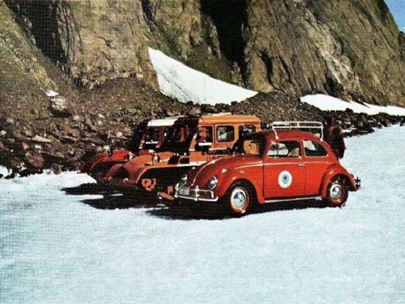 VW Escarabajo: el primer auto de la Antártida