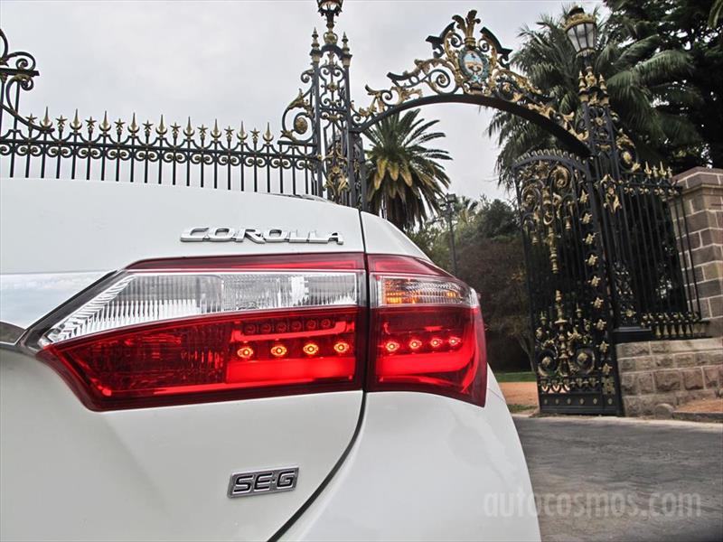 Prueba al Toyota Corolla en Mendoza