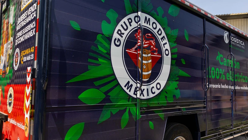 Camión 100% eléctrico de Grupo Modelo