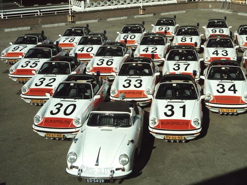 Patrullas Porsche en Holanda