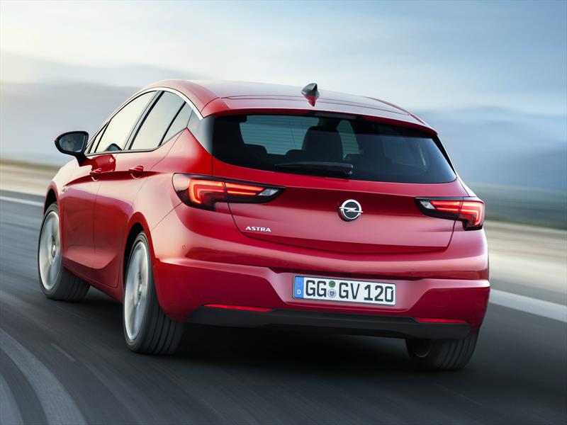 Opel Astra en Frankfurt