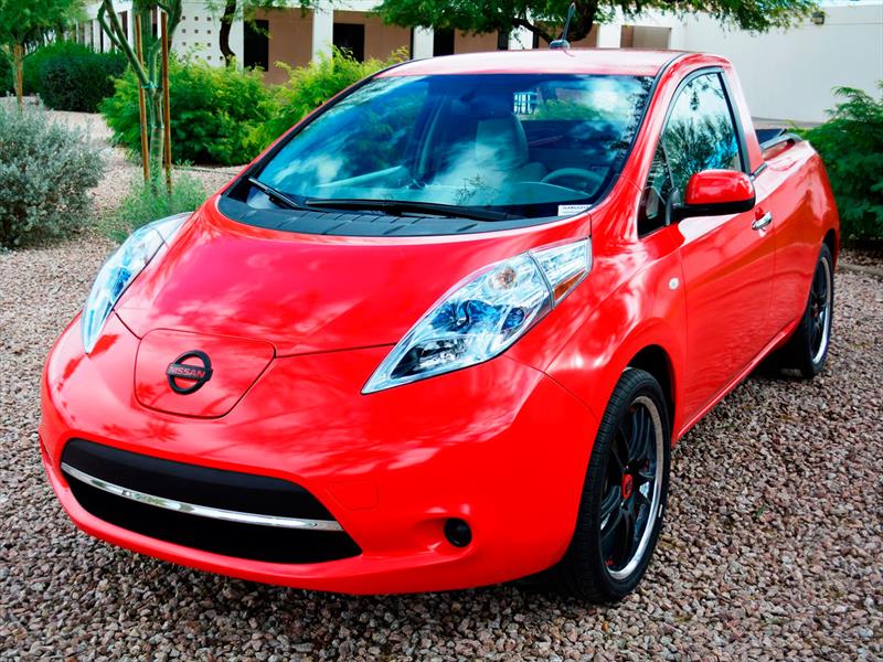 Sparky, un Nissan Leaf convertido en pickup