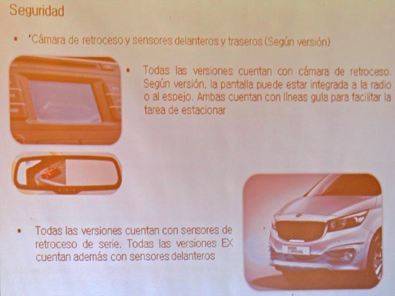 Nuevo Kia Grand Carnival 2015 Lanzamiento en Chile