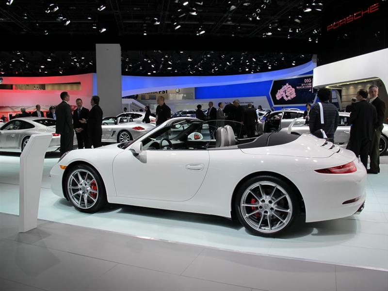 Porsche 911 Cabriolet 2013 en el Salón de Detroit