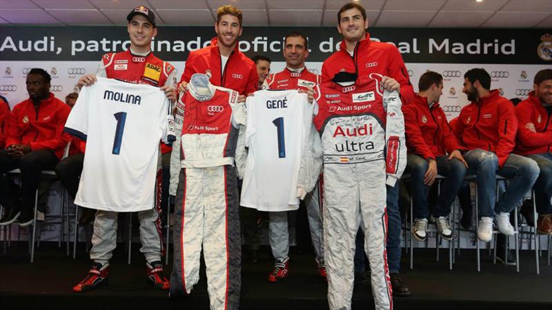 Audi dio sus joyas a la plantilla del Real Madrid