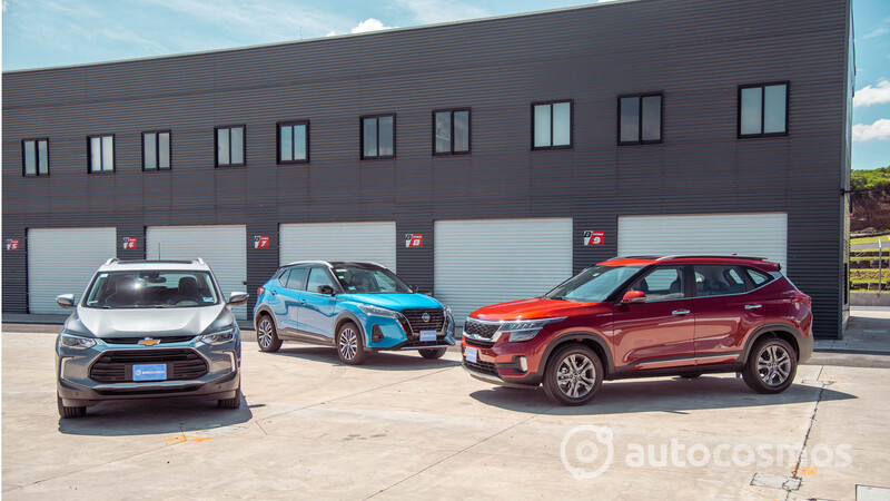 Nissan Kicks vs KIA Seltos vs Chevrolet Tracker