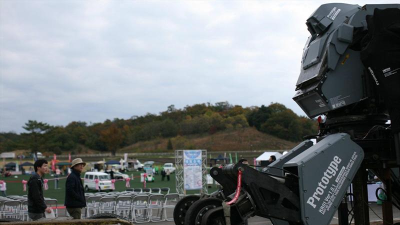 Kuratas, un robot sobre ruedas