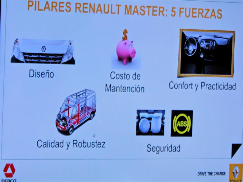 Nuevo Renault Master Lanzamiento en Chile