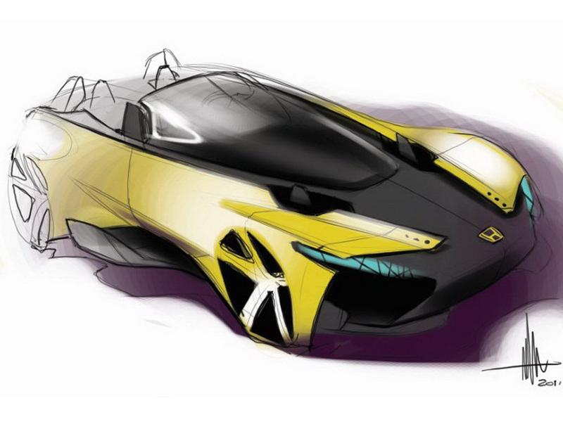 Honda S2000 Roadster 2020 creado por estudiante