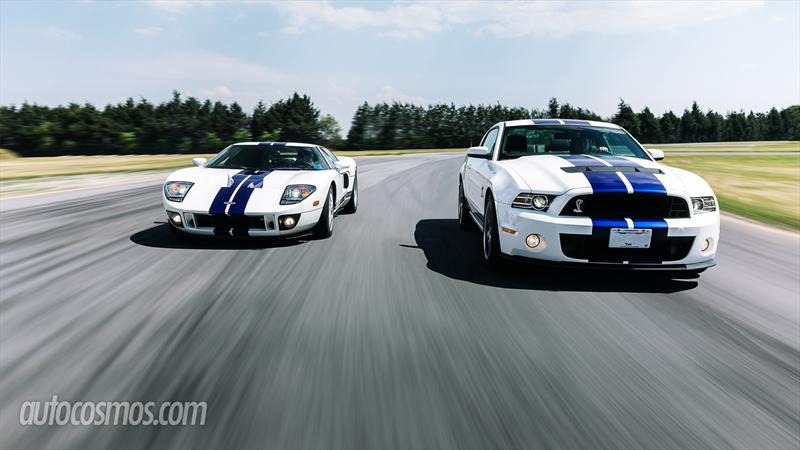 Ford Mustang Shelby GT500 Vs. Ford GT