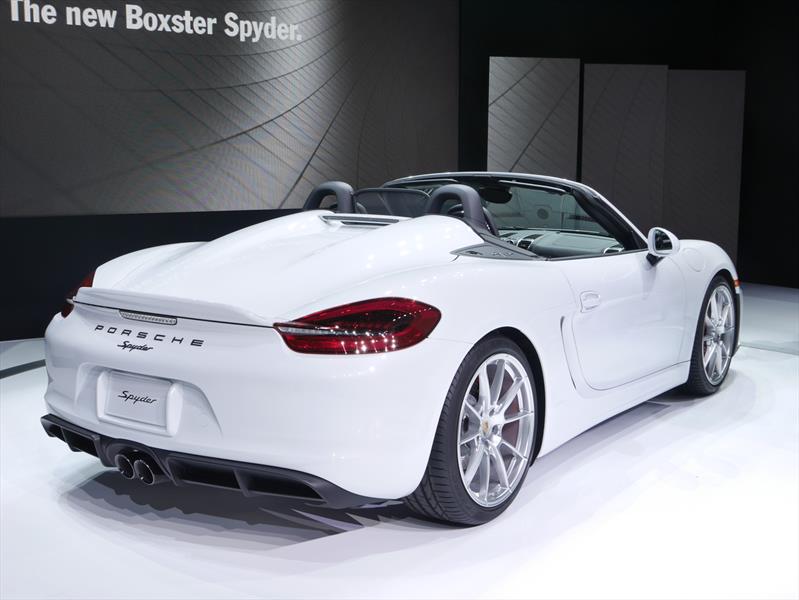 Porsche Boxster Spyder 2016