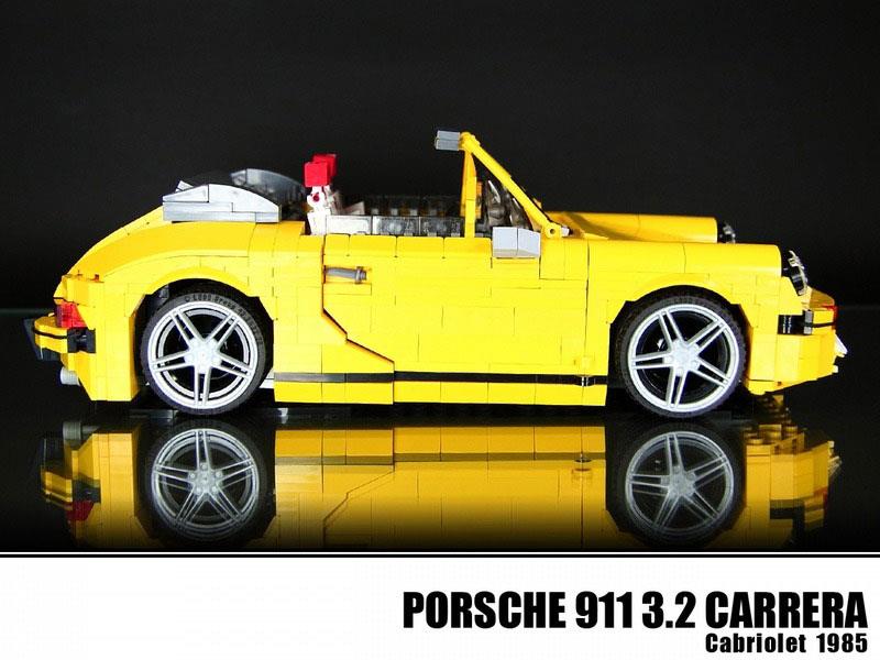 Los Porsche construidos con piezas de LEGO