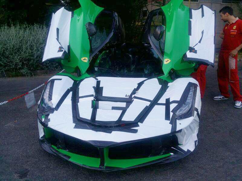 Ferrari LaFerrari verde para Jamiroquai