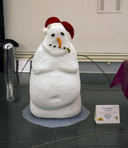 9 muñecos de nieve con el sello Ford