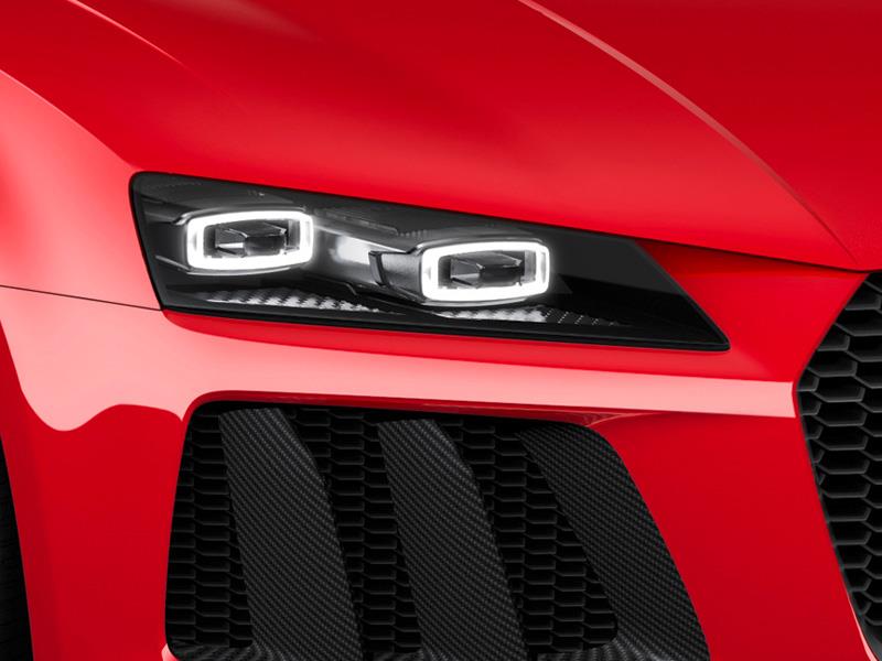 Audi ilumina el camino con láser