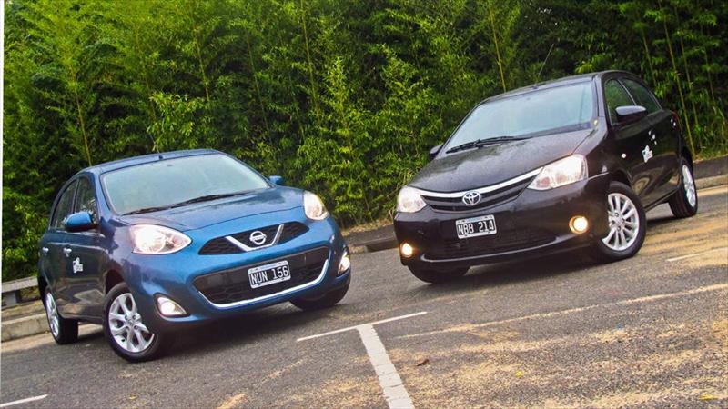 Nissan March vs. Toyota Etios