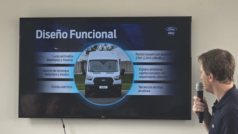Ford Transit 2025 en Argentina