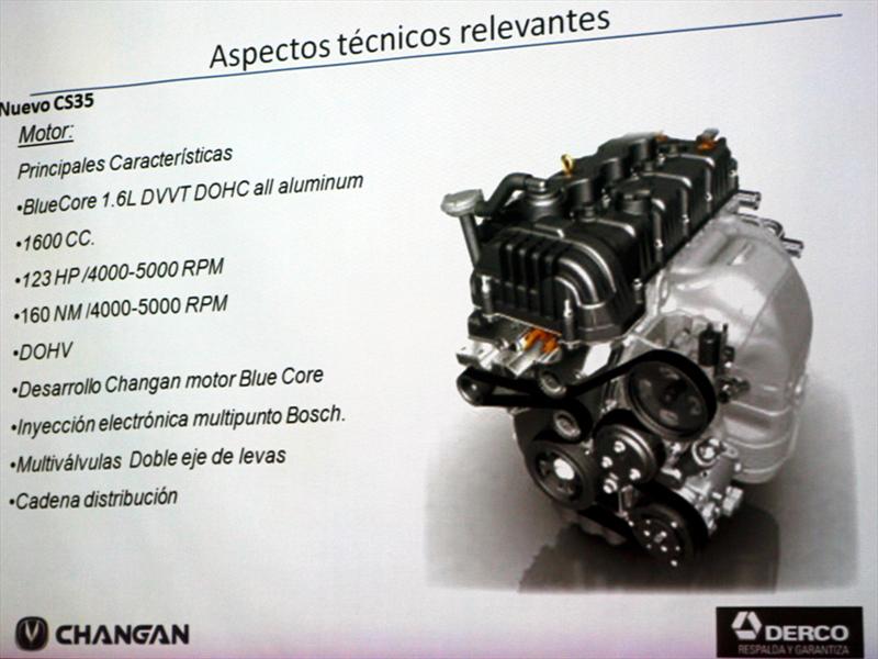 Changan CS35 Lanzamiento en Chile