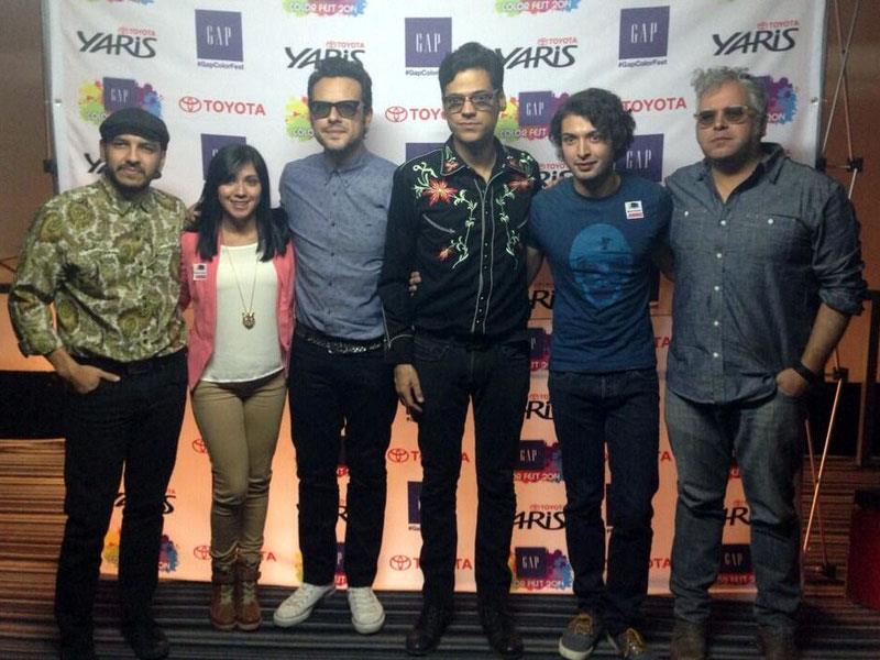 Toyota Yaris 2014 presente en el Gap Color Fest