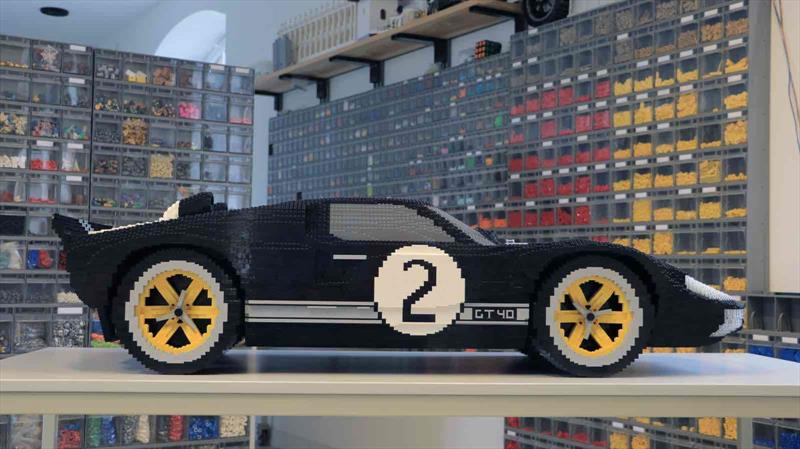 Ford GT al estilo Lego