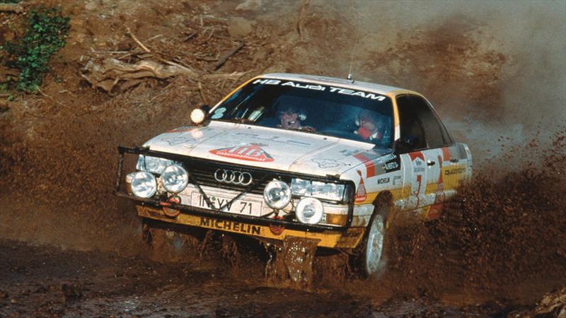 Clásicos: Audi coupé quattro