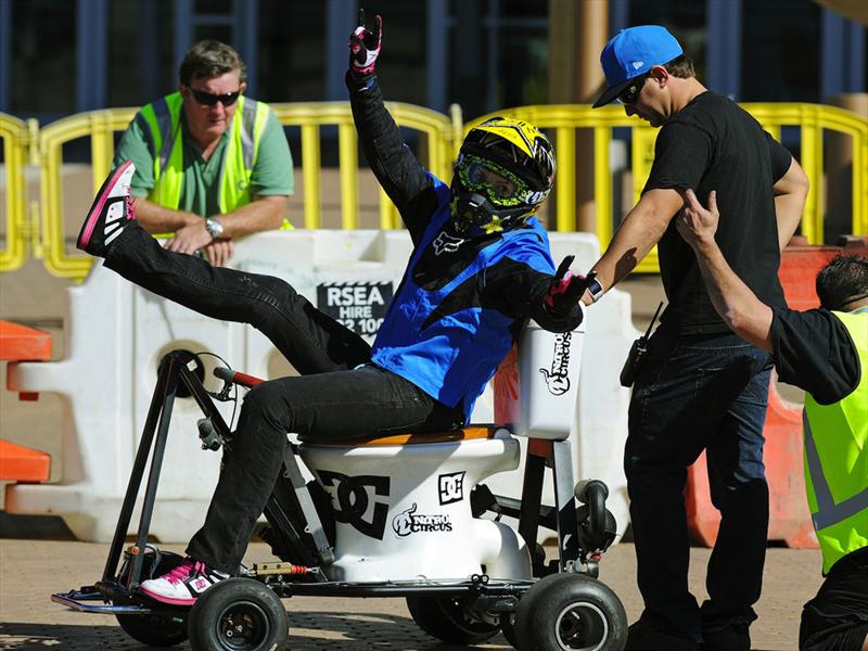 Récord Guinness de velocidad sobre inodoro