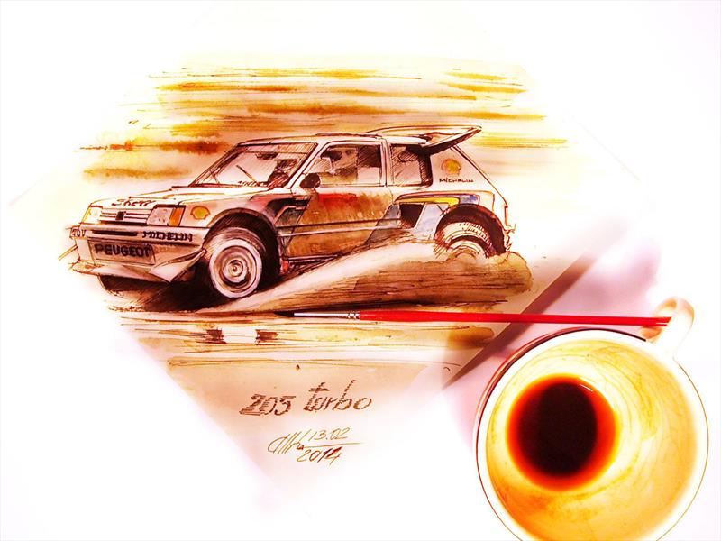 Autos de café: Las obras de Adrian Mitu