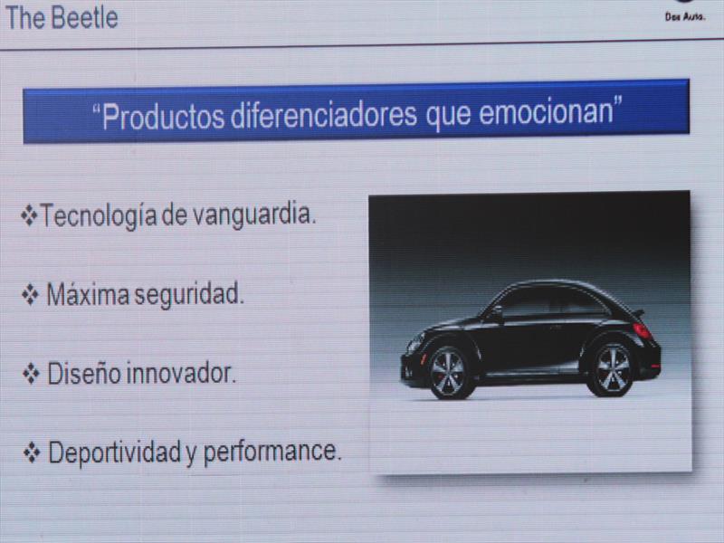 Volkswagen Beetle 2015 Lanzamiento en Chile