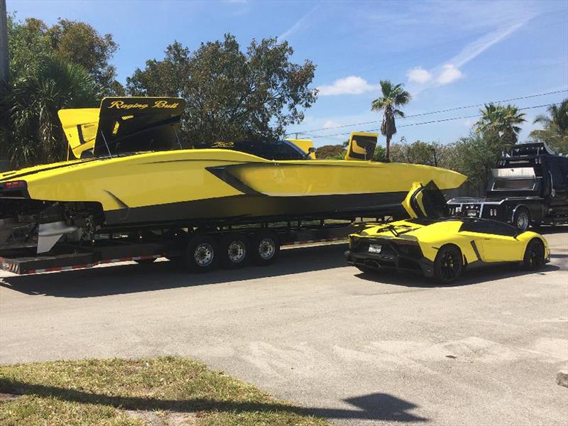 Un lancha de 2.700 CV inspirada en Lamborghini
