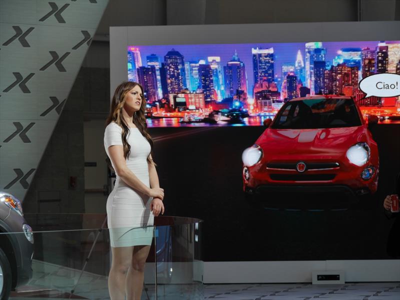 Las chicas del Auto Show de Nueva York 2015