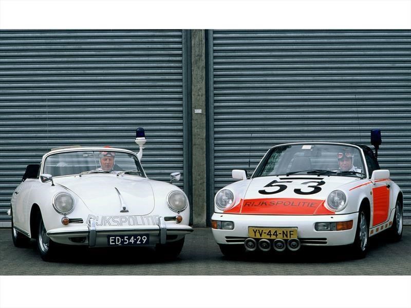 Patrullas Porsche en Holanda