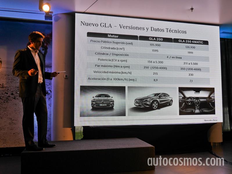 Presentación Mercedes-Benz GLA en Argentina