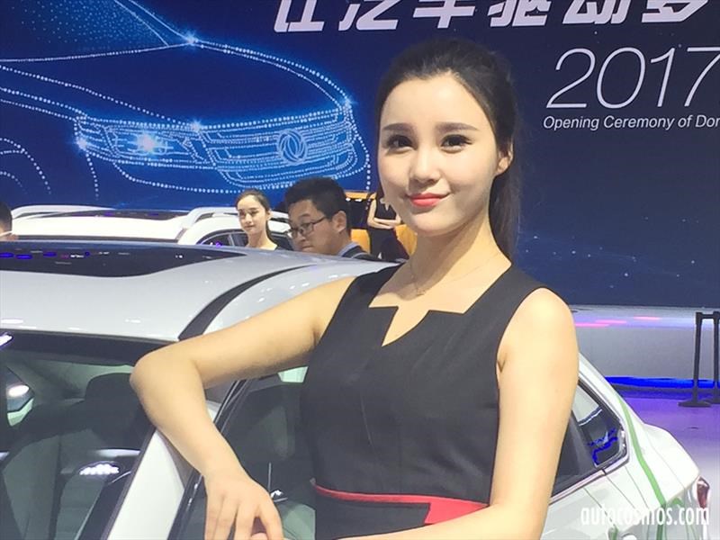 Las chicas del Auto Show de Shanghai 2017