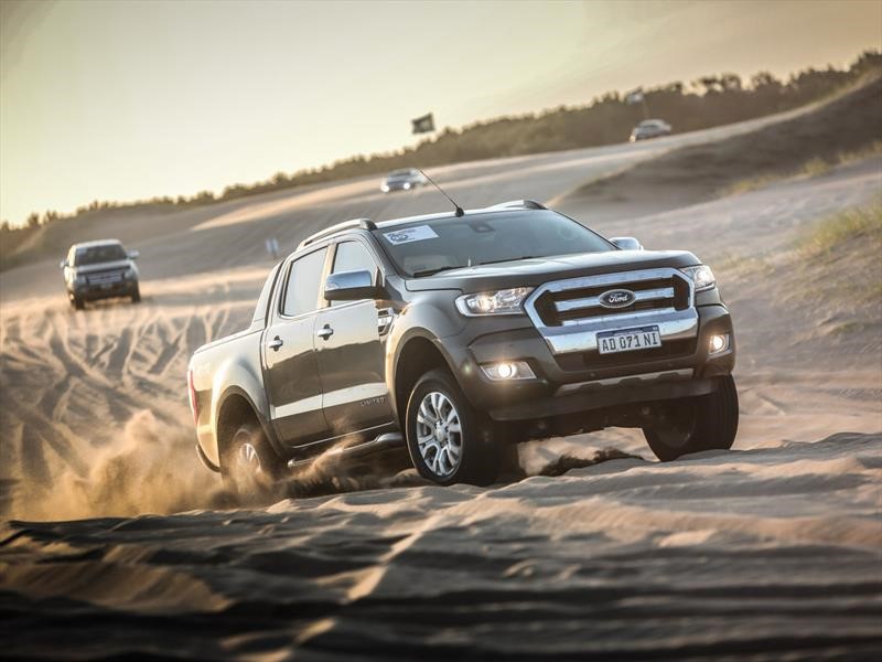 #FordRazaFuerte + de 120 camionetas en Pinamar