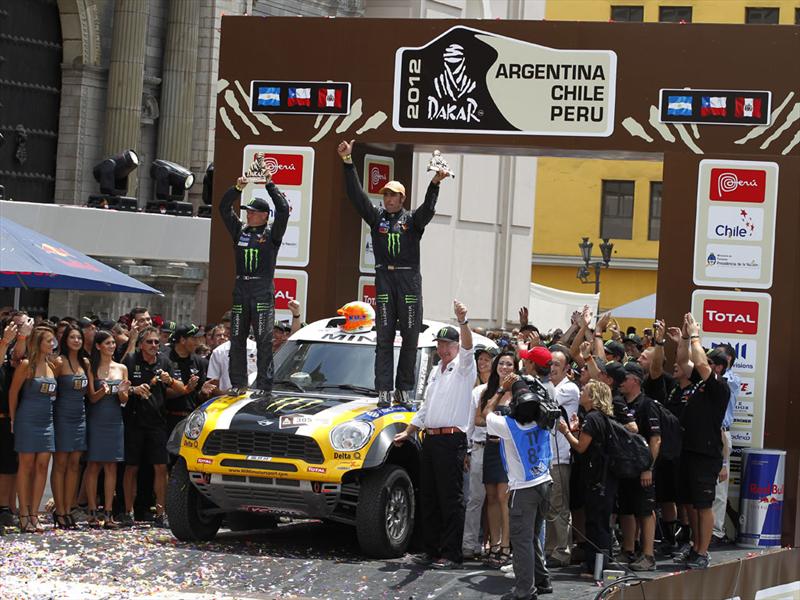 Dakar 2012, la llegada