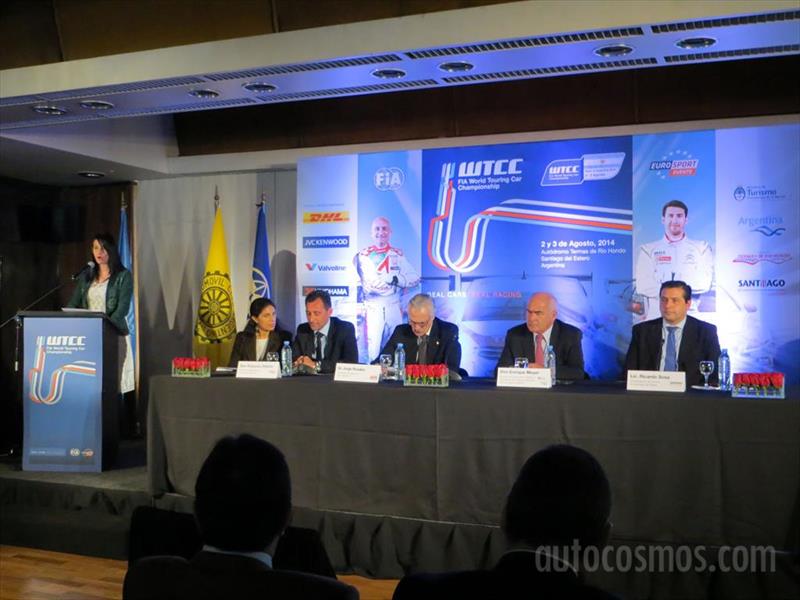 Presentación del WTCC en Argentina