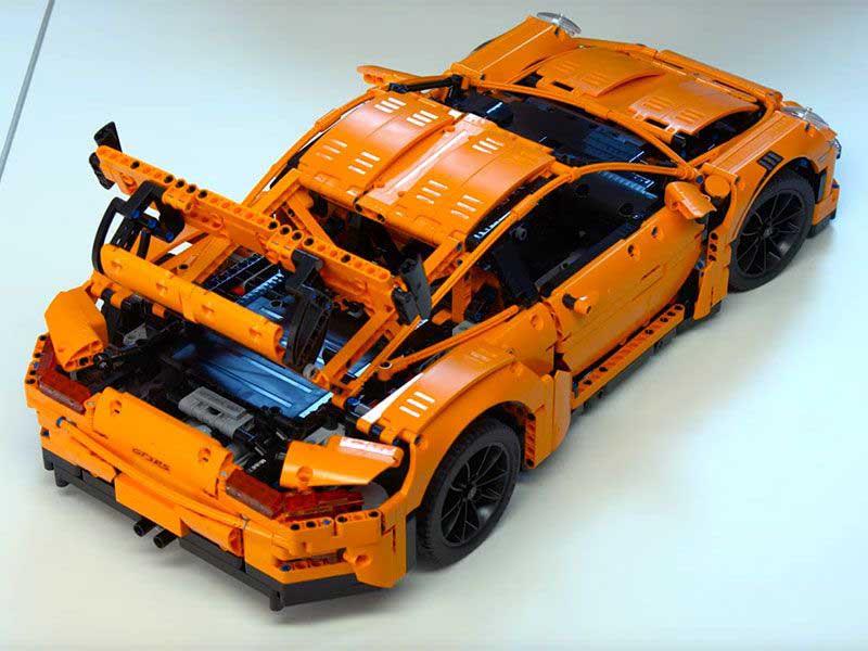 Porsche 911 GT3 RS de Lego