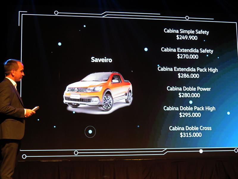 Volkswagen Saveiro y Cross, renovación 2016