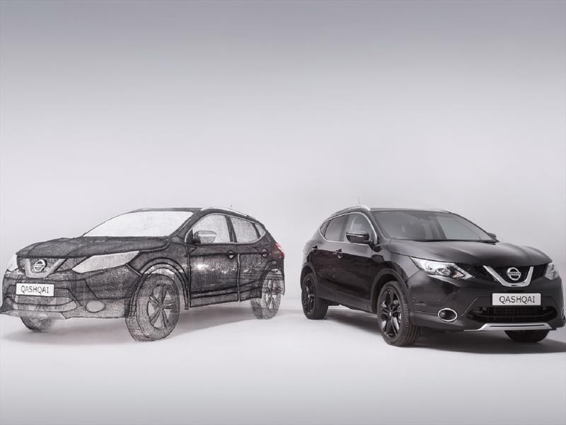Nissan Qashqai está hecho con una pluma 3D