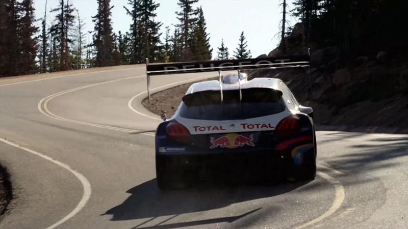 Loeb prueba el Peugeot 208 en Pikes Peak