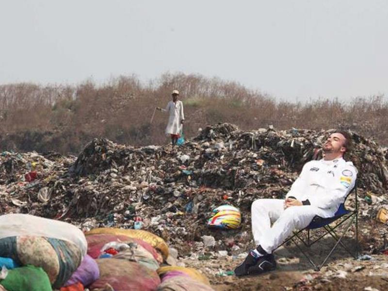 Memes de Fernado Alonso en el GP de Brasil 2015