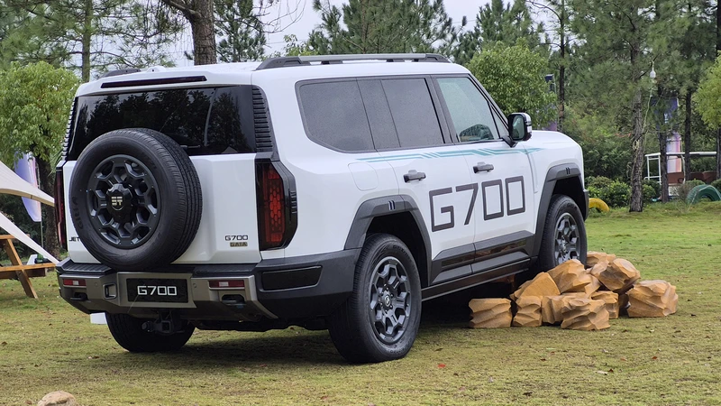 G700 desde China, el todoterreno premium de Jetour