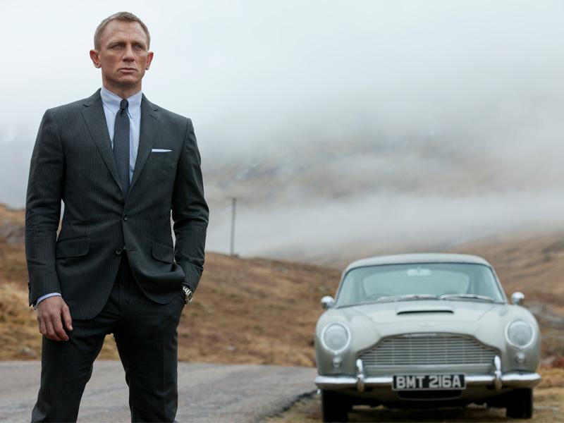 Top 10: Aston Martin DB5 de Bond